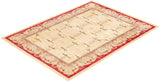 One-of-a-Kind Imported Hand-knotted Area Rug  - Ivory, 6' 2" x 8' 7" - Modern Rug Importers