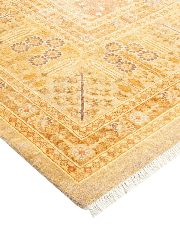 One-of-a-Kind Imported Hand-Knotted Area Rug   - Ivory, 8' 1" x 10' 3" - Modern Rug Importers