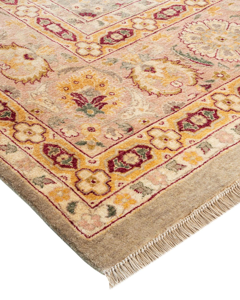 One-of-a-Kind Imported Hand-knotted Area Rug  - Ivory, 9' 0" x 13' 5" - Modern Rug Importers