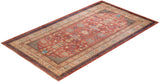 One-of-a-Kind Imported Hand-knotted Area Rug  - Orange, 6' 9" x 11' 4" - Modern Rug Importers