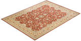 One-of-a-Kind Imported Hand-knotted Area Rug  - Orange, 8' 2" x 11' 0" - Modern Rug Importers