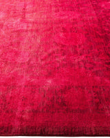 One-of-a-Kind Imported Hand-knotted Area Rug  - Pink, 7' 10" x 10' 0" - Modern Rug Importers