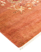 One-of-a-Kind Imported Hand-knotted Area Rug  - Pink,  8' 0" x 9' 10" - Modern Rug Importers