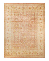 One-of-a-Kind Imported Hand-knotted Area Rug  - Pink, 9' 0" x 11' 10" - Modern Rug Importers