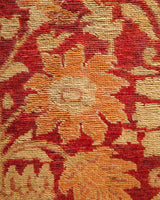 One-of-a-Kind Imported Hand-knotted Area Rug  - Red, 6' 1" x 13' 6" - Modern Rug Importers