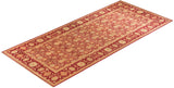 One-of-a-Kind Imported Hand-knotted Area Rug  - Red, 6' 1" x 13' 6" - Modern Rug Importers