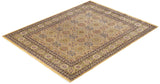 One-of-a-Kind Imported Hand-Knotted Area Rug  - Yellow,  8' 0" x 10' 3" - Modern Rug Importers