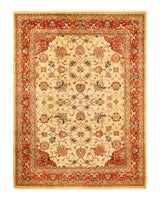 One-of-a-Kind Imported Hand-knotted Area Rug  - Yellow, 8' 10" x 12' 0" - Modern Rug Importers