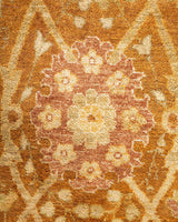 One-of-a-Kind Imported Hand-knotted Area Rug  - Yellow, 9' 5" x 12' 6" - Modern Rug Importers