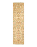 One-of-a-Kind Imported Hand-knotted Runner Rug  - Ivory, 2' 8" x 9' 10" - Modern Rug Importers