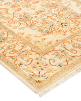 One-of-a-Kind Imported Hand-knotted Runner Rug  - Ivory, 2' 8" x 9' 10" - Modern Rug Importers