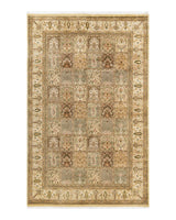 One-of-a-Kind Imported Handmade Area Rug  - Ivory, 6' 3" x 9' 5" - Modern Rug Importers