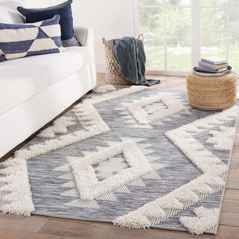 PAD02 Parades - Jaipur Living Makaya Indoor/ Outdoor Geometric Area Rug - Modern Rug Importers