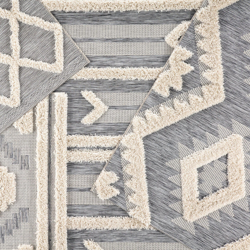 PAD02 Parades - Jaipur Living Makaya Indoor/ Outdoor Geometric Area Rug - Modern Rug Importers