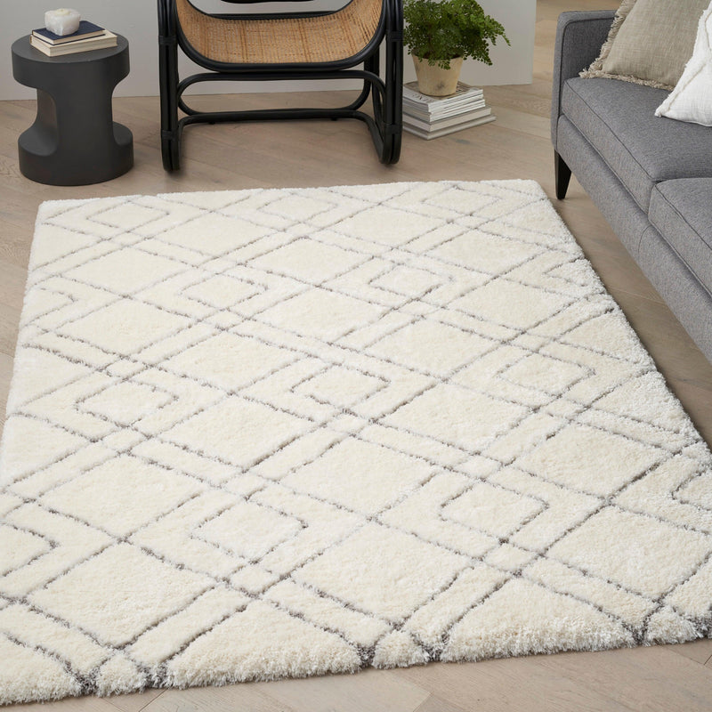 Nourison Dreamy Shag DRS07 Ivory Modern & Contemporary Indoor Rug