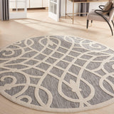 Nourison Cozumel CZM04 Grey Outdoor Indoor/Outdoor Rug