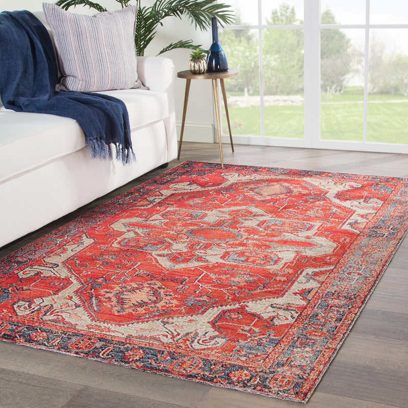 POL06 Polaris - Jaipur Living Leighton Indoor/ Outdoor Medallion Area Rug - Modern Rug Importers