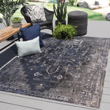 POL09 Polaris - Jaipur Living Isolde Indoor/ Outdoor Medallion Area Rug - Modern Rug Importers