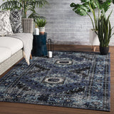 POL24 Polaris - Jaipur Living Westlyn Indoor/ Outdoor Medallion Area Rug - Modern Rug Importers