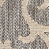 Nourison Cozumel CZM04 Grey Outdoor Indoor/Outdoor Rug