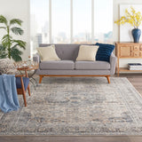 Nourison Quarry QUA07 Grey Ivory Vintage Indoor Rug