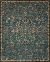 Nourison 2020 NR204 Teal Persian Indoor Rug