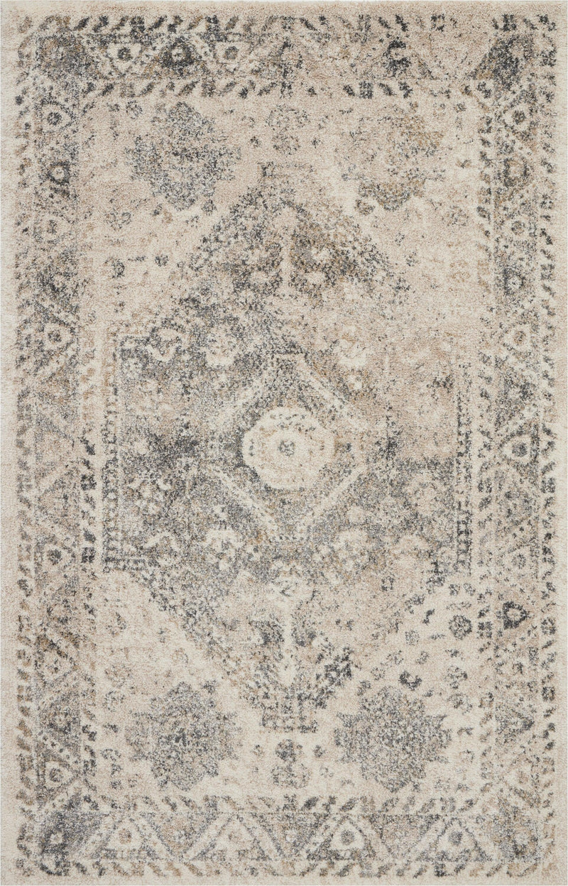 Nourison Fusion FSS11 Cream/Grey Vintage Indoor Rug