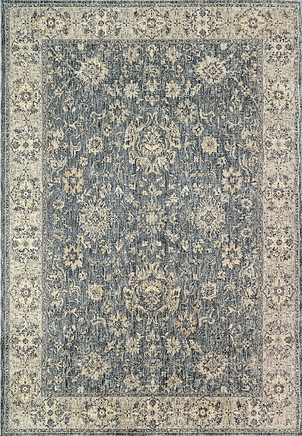 SAVOY 3572-598 DENIM/GREY/CREAM - Modern Rug Importers