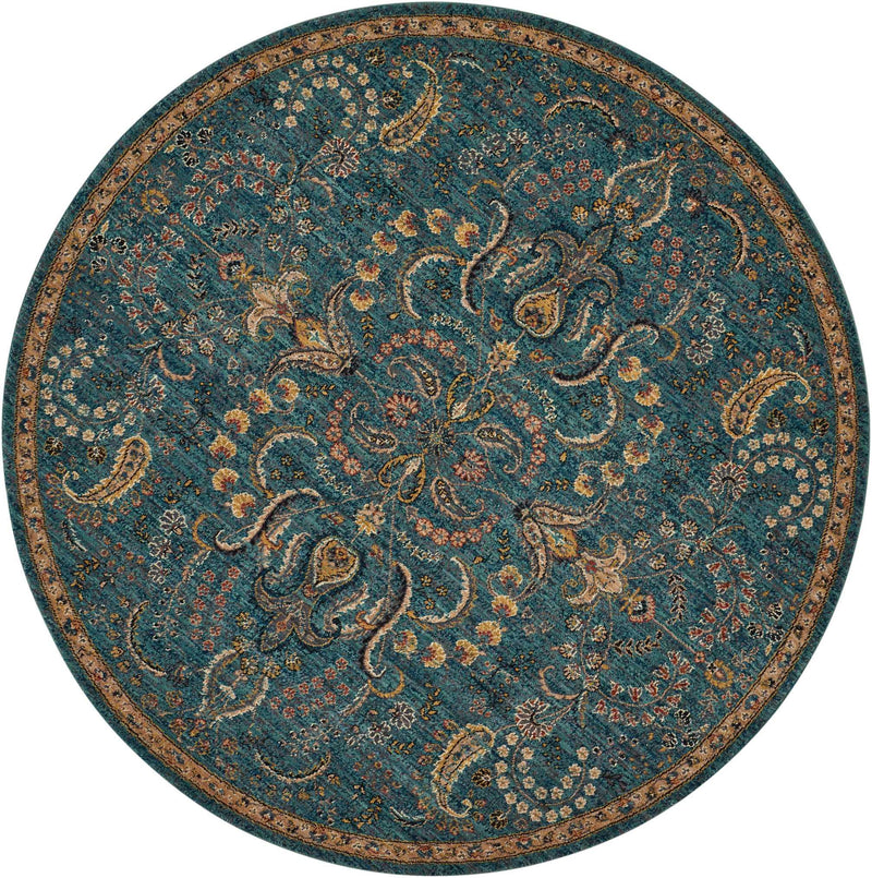 Nourison 2020 NR204 Teal Persian Indoor Rug