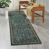 Nourison 2020 NR204 Teal Persian Indoor Rug