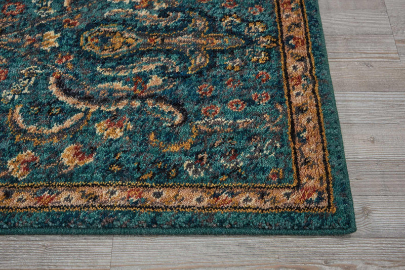 Nourison 2020 NR204 Teal Persian Indoor Rug