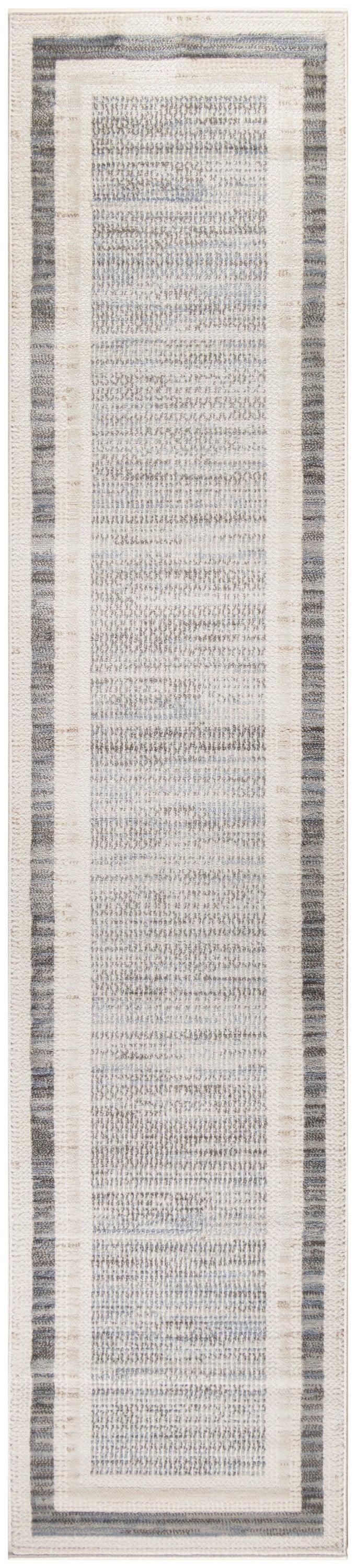 Nourison Serenity Home SRH07 Grey Ivory Modern Indoor Rug