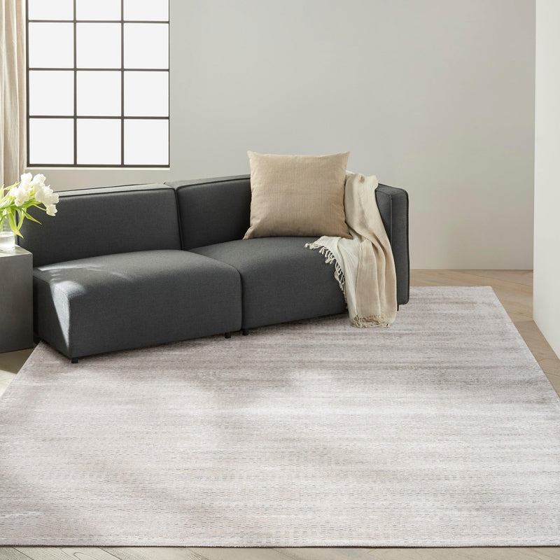 Calvin Klein VLL01 Valley Silver Modern Indoor Rug