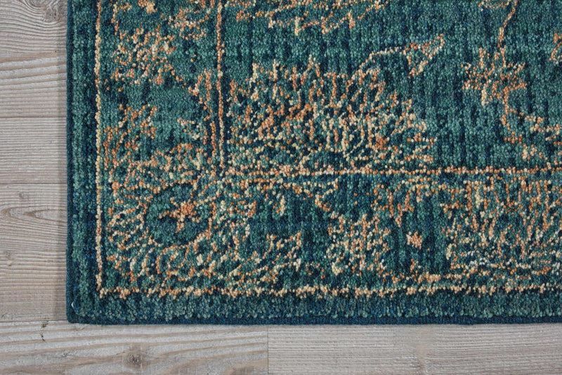 Nourison 2020 NR202 Teal Persian Indoor Rug