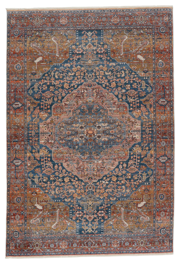 TRR08 Terra - Vibe by Jaipur Living Saphir Medallion Area Rug - Modern Rug Importers