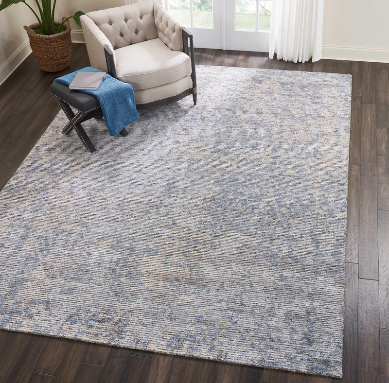 Nourison Ellora ELL04 Graphite Modern Indoor Rug