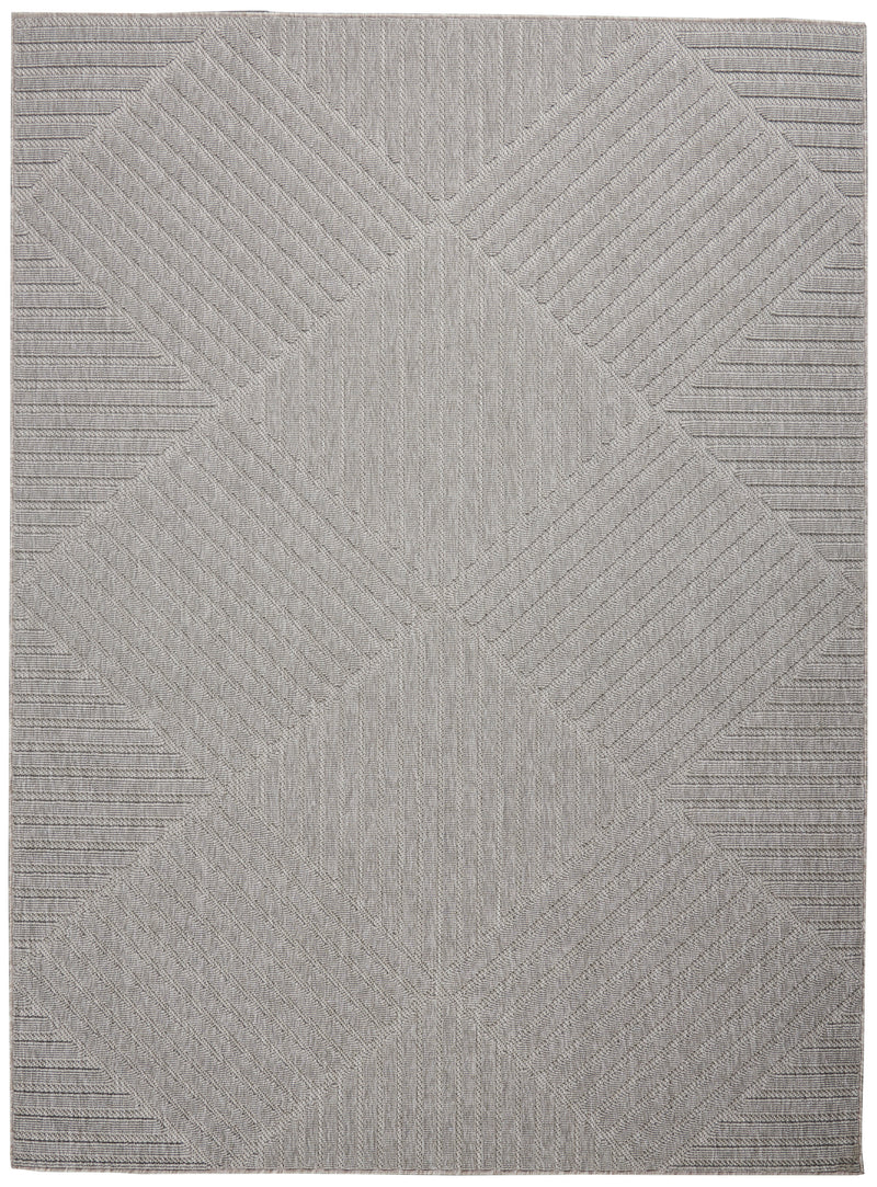 Nourison Cozumel CZM05 Light Grey Outdoor Indoor/Outdoor Rug