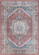 Nourison Vintage Home VNH01 Red Blue Bohemian Indoor Rug