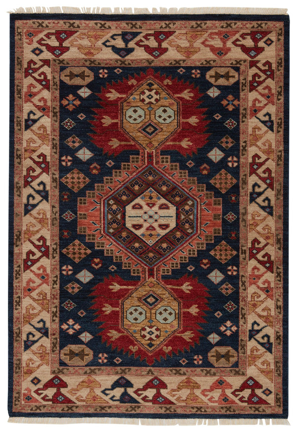 VBA05 Village By Artemis - Jaipur Living Karter Hand-Knotted Medallion Area Rug - Modern Rug Importers