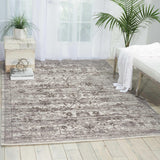 Nourison Twilight TWI01 Silver Vintage Indoor Rug