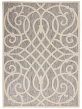 Nourison Cozumel CZM04 Grey Outdoor Indoor/Outdoor Rug