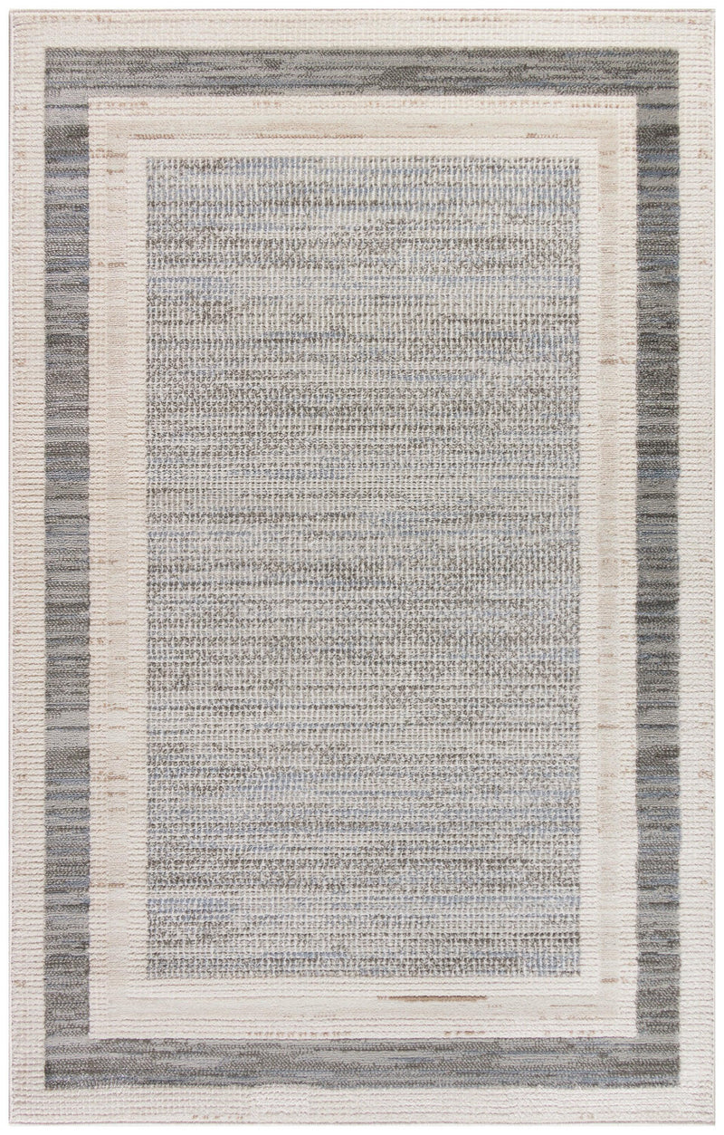 Nourison Serenity Home SRH07 Grey Ivory Modern Indoor Rug