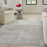 Nourison Glitz GLZ09 Silver Grey Modern Indoor Rug