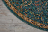 Nourison 2020 NR204 Teal Persian Indoor Rug