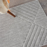 Nourison Cozumel CZM05 Light Grey Outdoor Indoor/Outdoor Rug