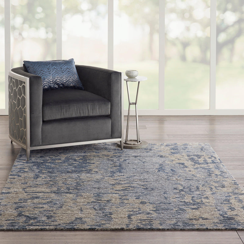 Nourison Ellora ELL04 Graphite Modern Indoor Rug