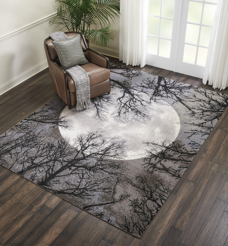 Nourison Twilight TWI17 Moon Modern Indoor Rug