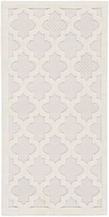 Nourison Easy Care NES01 Ivory/White Modern Rug