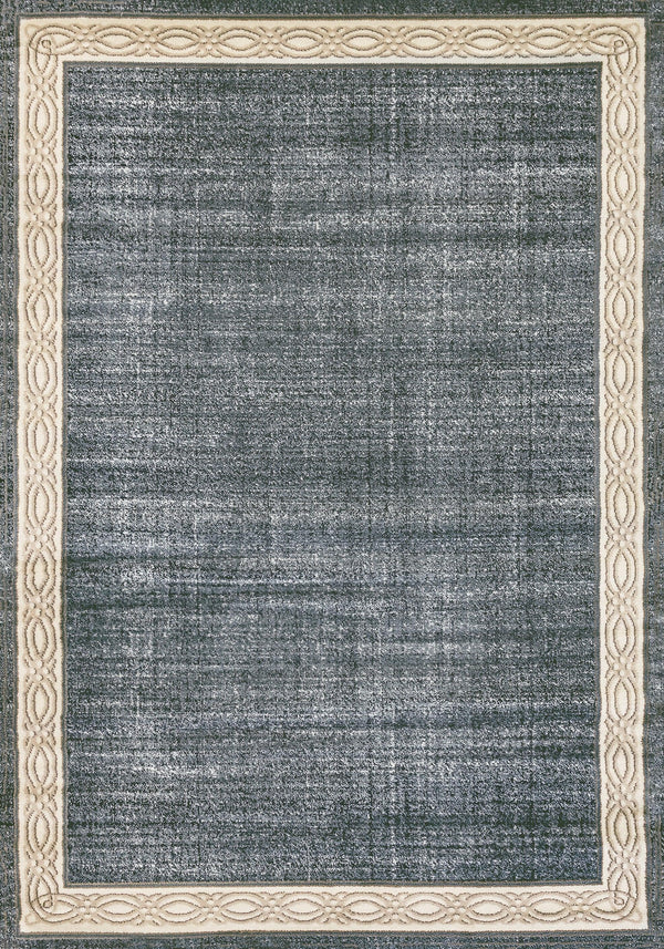 YAZD 1770-590 BLUE/GREY - Modern Rug Importers