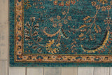 Nourison 2020 NR204 Teal Persian Indoor Rug